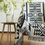 Cotton Woven Blanket with Fringe For Chair, Couch, Picnic, Camping, Bea Carousel 8