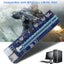 6 Pin PCI-E 1x To 16x Riser Card Adapter GPU Extender Crypto Mining Boa Carousel 3