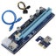 6 Pin PCI-E 1x To 16x Riser Card Adapter GPU Extender Crypto Mining Boa Carousel 4