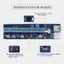 6 Pin PCI-E 1x To 16x Riser Card Adapter GPU Extender Crypto Mining Boa Carousel 7