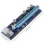 6 Pin PCI-E 1x To 16x Riser Card Adapter GPU Extender Crypto Mining Boa Carousel 8