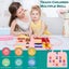 Toddler Busy Board Toy, Montessori Basic Skills Activity Board Improve Carousel 5