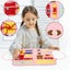 Toddler Busy Board Toy, Montessori Basic Skills Activity Board Improve Carousel 6