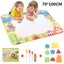 70X100CM Doodle Children Water Drawing Toys ing Mat Water Pen Molds Kit Kid Educ Carousel 1