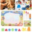 70X100CM Doodle Children Water Drawing Toys ing Mat Water Pen Molds Kit Kid Educ Carousel 2