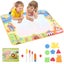 70X100CM Doodle Children Water Drawing Toys ing Mat Water Pen Molds Kit Kid Educ Carousel 5