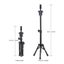 Adjustable Wig Head Stand Mannequin Tripod Holder for Hairdressing Trai Carousel 7