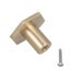 8Pcs Cabin Door Pulls Knobs Hexagon Brass Drawer Handles for Cupboard C Carousel 7