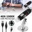 40-1000x Magnification Endoscope WiFi USB HD Digital Microscope with 8 Carousel 3