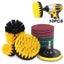 10Pcs/Set Tile Grout Power Scrubber Cleaning Drill Brush Kit Scrub Tub Carousel 4
