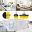 10Pcs/Set Tile Grout Power Scrubber Cleaning Drill Brush Kit Scrub Tub Carousel 8
