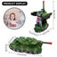 Automatic Transforming Robot Tank Toys with LED Light and Music Battery Carousel 6