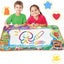 Water Drawing Mat, Kid's Drawing Reusable Hanging Doodle Mat, Ideal Edu Carousel 3