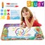 Water Drawing Mat, Kid's Drawing Reusable Hanging Doodle Mat, Ideal Edu Carousel 4