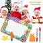 Water Drawing Mat, Kid's Drawing Reusable Hanging Doodle Mat, Ideal Edu Carousel 8