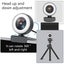 Hd Pro Webcam, Full Hd 1080p 2k Video Calling, Webcam with Noise Reduction Micro Carousel 2