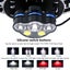 LED Headlamp Flashlight - 8000 Lumens USB Rechargeable Waterproof Head Lamp LED Carousel 3