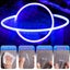 Small Night Light Planet Neon Light LED Home Decoration Art Decoration Carousel 5