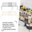 Adjustable Kitchen Cupboard Shelf Cabinet Pantry Storage Organiser Rack Carousel 7