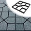 Reuse Garden Path Maker Mold DIY Paving Cement Brick Stone Road Concret Carousel 6