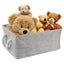 L Storage Bin Basket Box Linen Fabric Organizer Drawer Container Househ Carousel 7