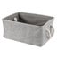 L Storage Bin Basket Box Linen Fabric Organizer Drawer Container Househ Carousel 9