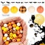 200PCS Jewelry Making Set Fall Wooden Beads Set Wood Spacer Beads for F Carousel 7