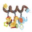 Hanging Toys for Car Seat Crib Mobile, Infant Baby Spiral Plush Toys fo Carousel 4