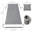 Universal Baby Stroller Sun Cover with 2 Hook, Anti-uv Breathable Buggy Carousel 8
