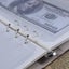 Binder Pockets 6 Holes Zipper Binder for A5 Paper A6 Paper Document Let Carousel 4