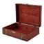 Wooden Treasure Storage Box with Lock Treasure Chest Decorative Boxes with Lids Carousel 3
