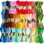 200/120/100 Colors Cotton DMC Cross Floss Stitch Thread Embroidery Sewing Skeins Carousel 1