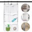 Mesh Shower Organiser Shower Hanging Organizer for Bathroom with 6 Pock Carousel 10