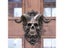 Gothic Style Horned God Skull Door Knocker Decor Pendant Resin Wall Head Carousel 3