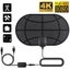 980 Miles 4K Digital HDTV Indoor TV Antenna with Signal Booster TV Radi Carousel 4