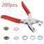 Multi-color Snap Sewing Fasteners (201 Pieces) Carousel 8