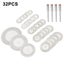 32Pc Diamond Cutting Discs Wheel Saw Blades Set+Drill Bit For Dremel Ro Carousel 4