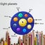 2PCS New Planet Pattern Simple Dimple Fidget Toy,Anxiety Stress Relieer Carousel 3