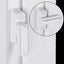 4Pcs Aluminum alloy T Shap Locks For UPVC Window Door Sash Jammer Secur Carousel 3