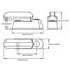 4Pcs Aluminum alloy T Shap Locks For UPVC Window Door Sash Jammer Secur Carousel 7