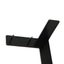 2PCS Heavy Duty Metal Curtain Rod Pole Wall Brackets Screw Hook Holder Carousel 4