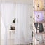 2Pcs Sheer Voile Net Curtains Panels Window Drapes for Bedroom Living R Carousel 4