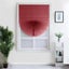 Pleated Shade Curtain Fabric Blind For Bathroom Kitchen Shading Curtain-RED Carousel 9