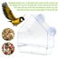 Window Bird Feeders, Bird Feeders for Outside with 3 Strong Suction Cup Carousel 5