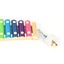 Wooden Chicken Xylophone Toy Suspensible Hen Musical Toy Coop Pecking T Carousel 5