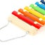 Wooden Chicken Xylophone Toy Suspensible Hen Musical Toy Coop Pecking T Carousel 6