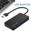 USB Hub 4 Port Powered 3.0 Portable Adapter Extension Multi USB Hub Spl Carousel 4