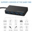 USB Hub 4 Port Powered 3.0 Portable Adapter Extension Multi USB Hub Spl Carousel 5