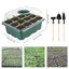 2PCS 12cell Garden Plant Grow Box Seedling Tray Nursery Pots Seedling S Carousel 6