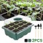 2PCS 12cell Garden Plant Grow Box Seedling Tray Nursery Pots Seedling S Carousel 7